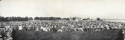 Auto Panorama Detroit, Michigan, 1909
