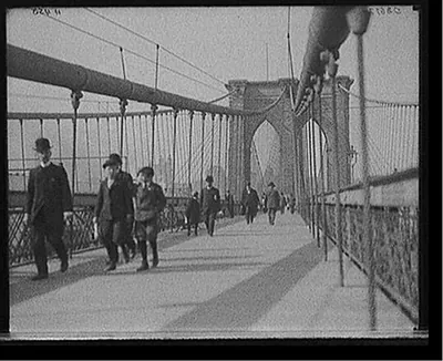 [New York, N.Y. Brooklyn Bridge]