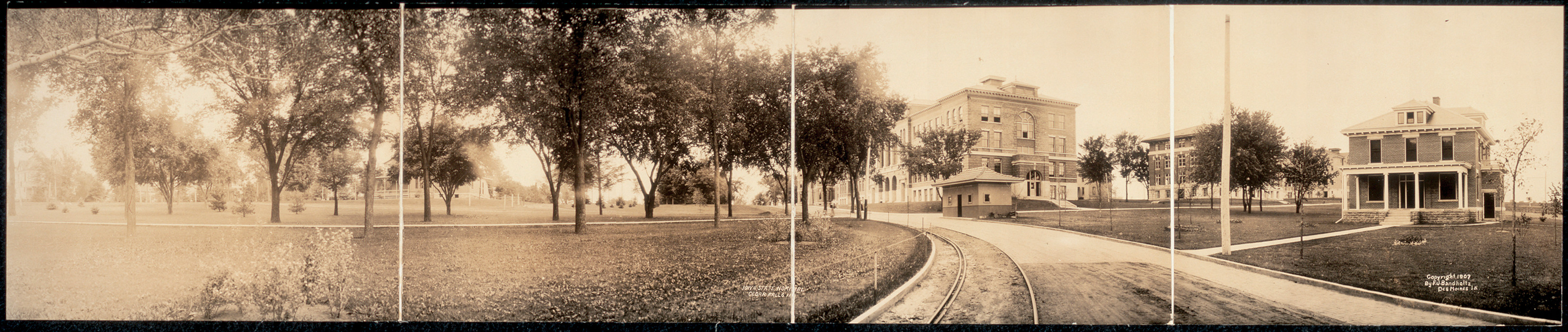 State Normal, Cedar Falls, Iowa, 1907, 1907 — historic image