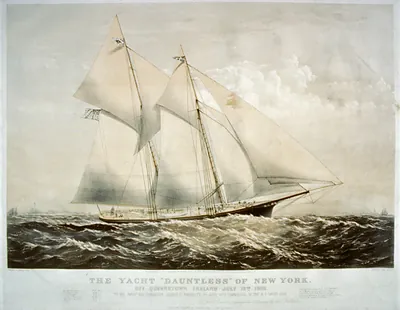 The yacht Dauntless" of New York: off Queenstown Ireland July 13th. 1869"