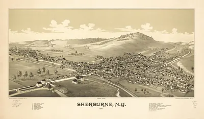 Sherbume, New York, 1887