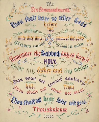 [Ten Commandments]