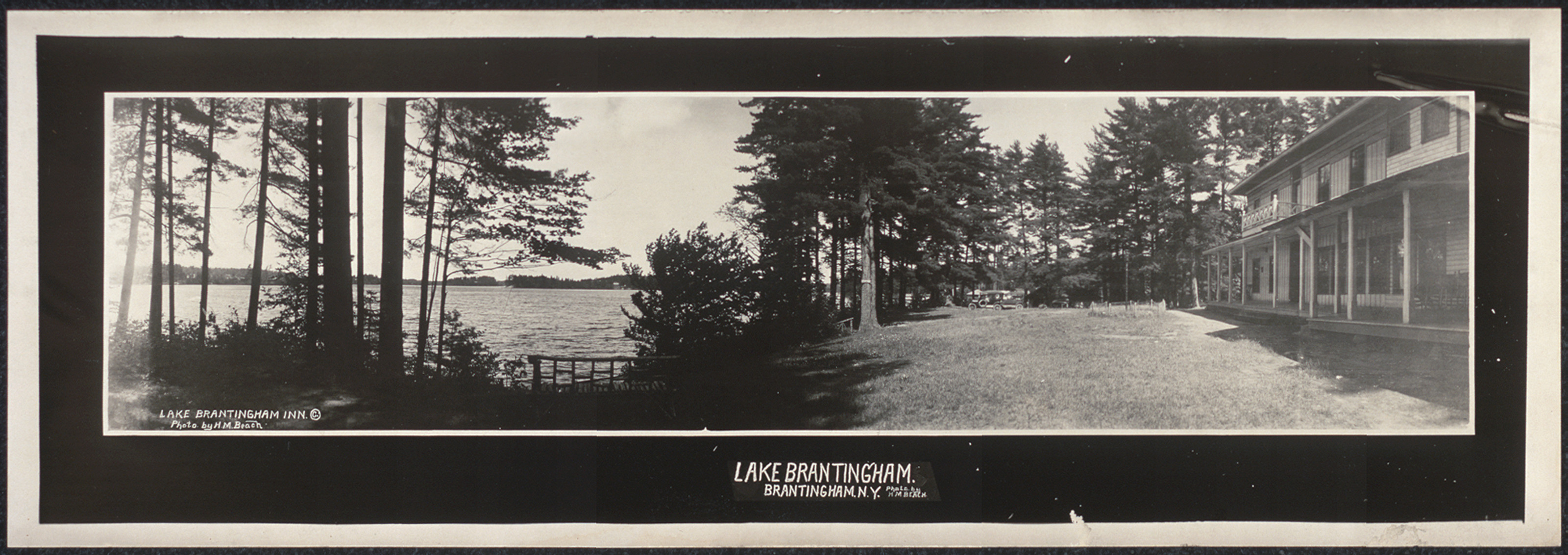 Lake Brantingham Inn, New York, 1921, 1921 — historic image