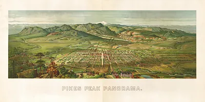 Pikes Peak, Colorado, 1890