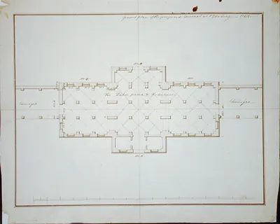[Armory (U.S. Arsenal") Pennsylvania. Ground floor plan]"