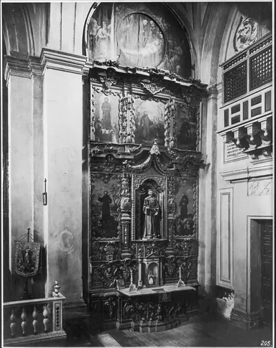 Iglesia de San Diego. Altar of San Francixco de Asis. Churubusco, [Mexico City], Mexico