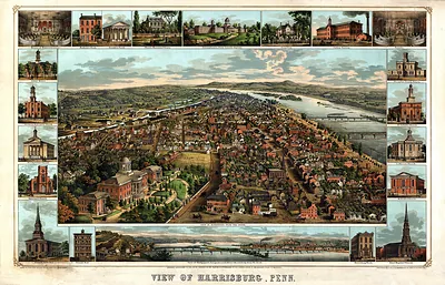 View of Harrisburg, Penn.