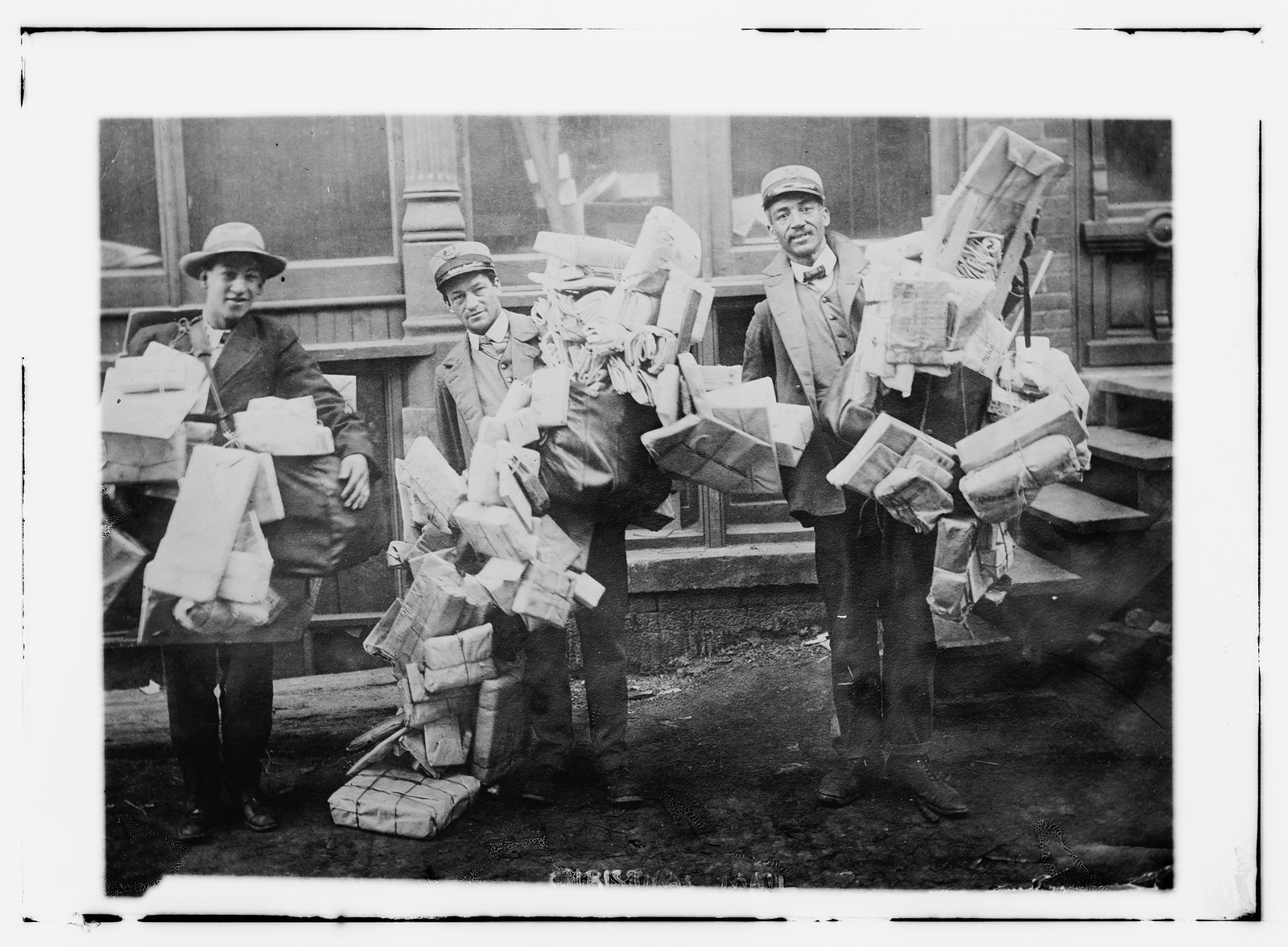Christmas Mail, n/a — historic photograph