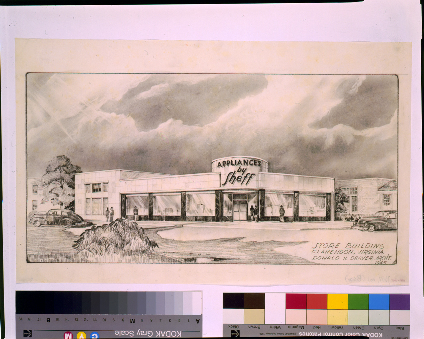 Appliances by Sheff store building, Clarendon, Virginia — historic image