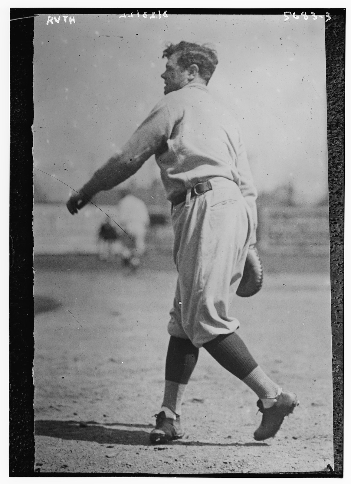 Babe Ruth, 3/23/22, 03/23/22. — historic photograph