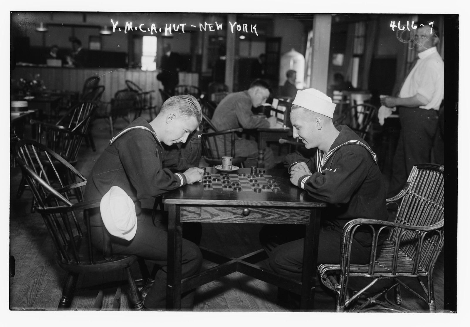YMCA hut -- N.Y., n/a — historic photograph