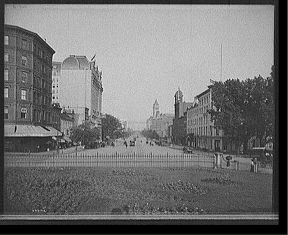 [Pennsylvania Avenue, Washington, D.C.], [between 1900 and 1910] — historic photograph