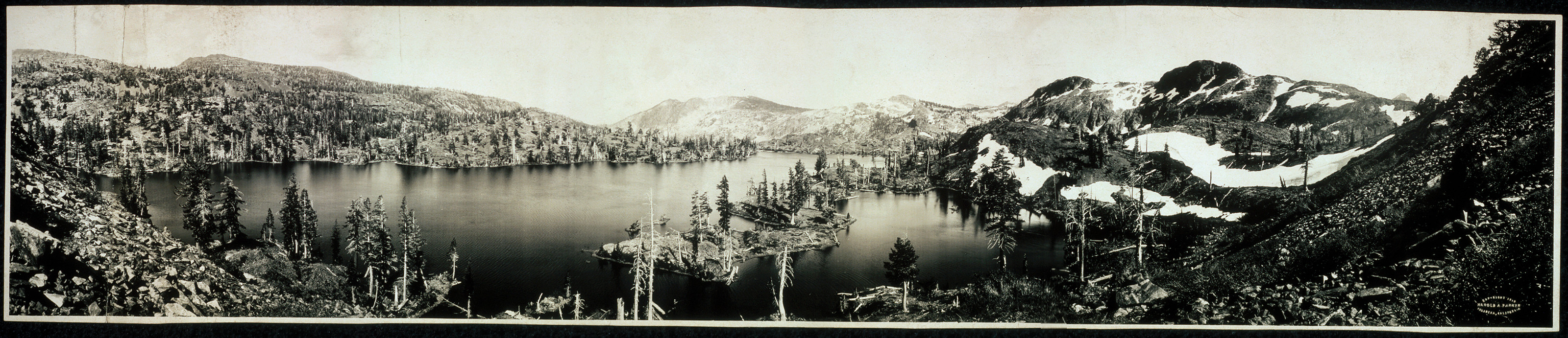 Susie Lake, Lake Tahoe, California, 1910 — historic image