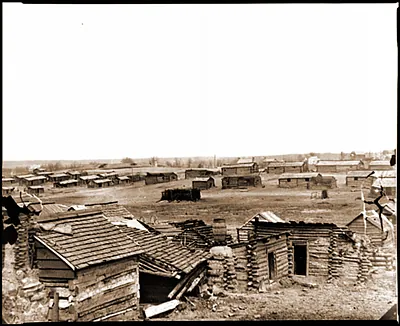 Centreville Va. Confederate winter quarters south view