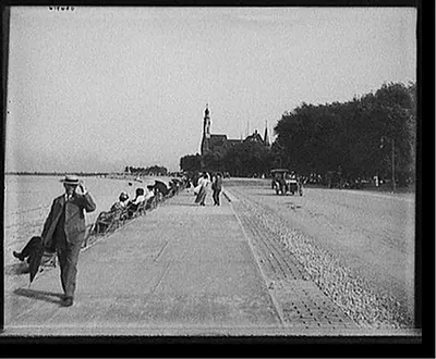 [Waterfront near German Building, Jackson Park, Chicago, Ill.]