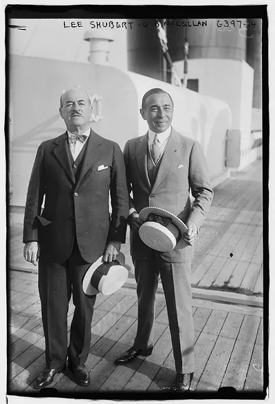 Lee Shubert, G.B. McLellan