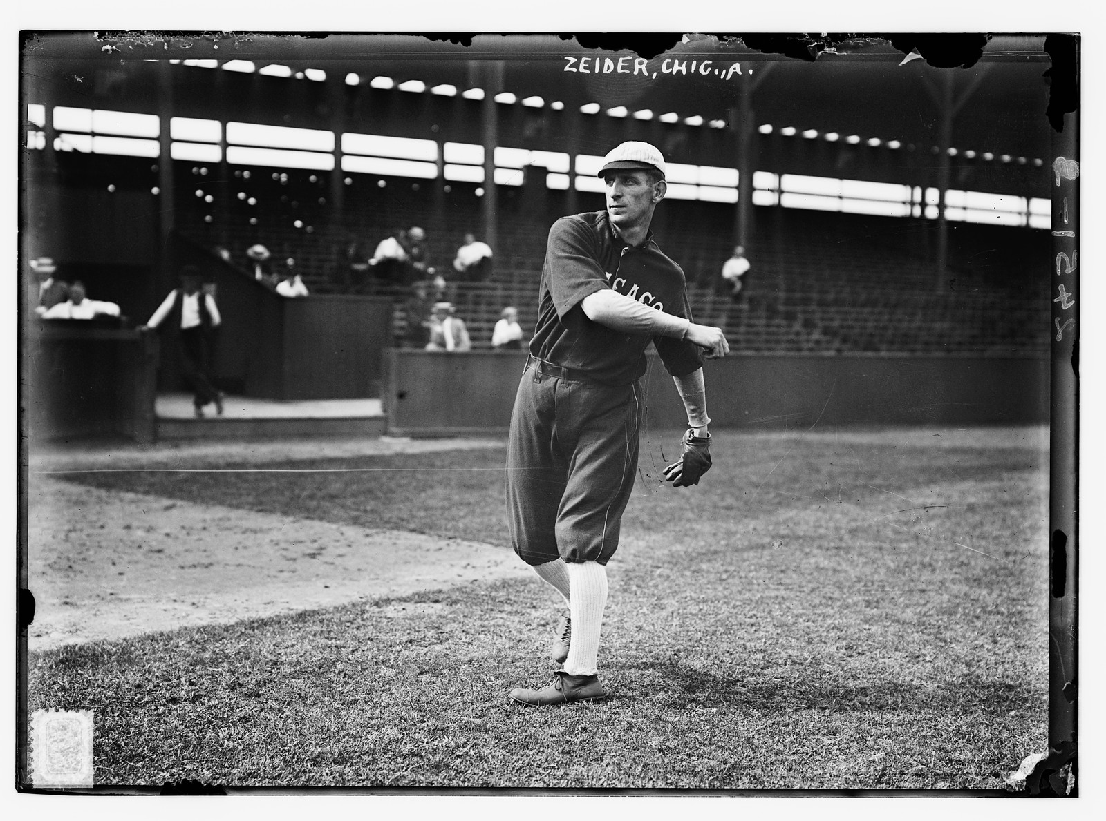 Rollie Zeider, Chicago AL (baseball), [1912] — historic photograph
