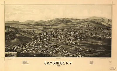 Cambridge, New York, 1886