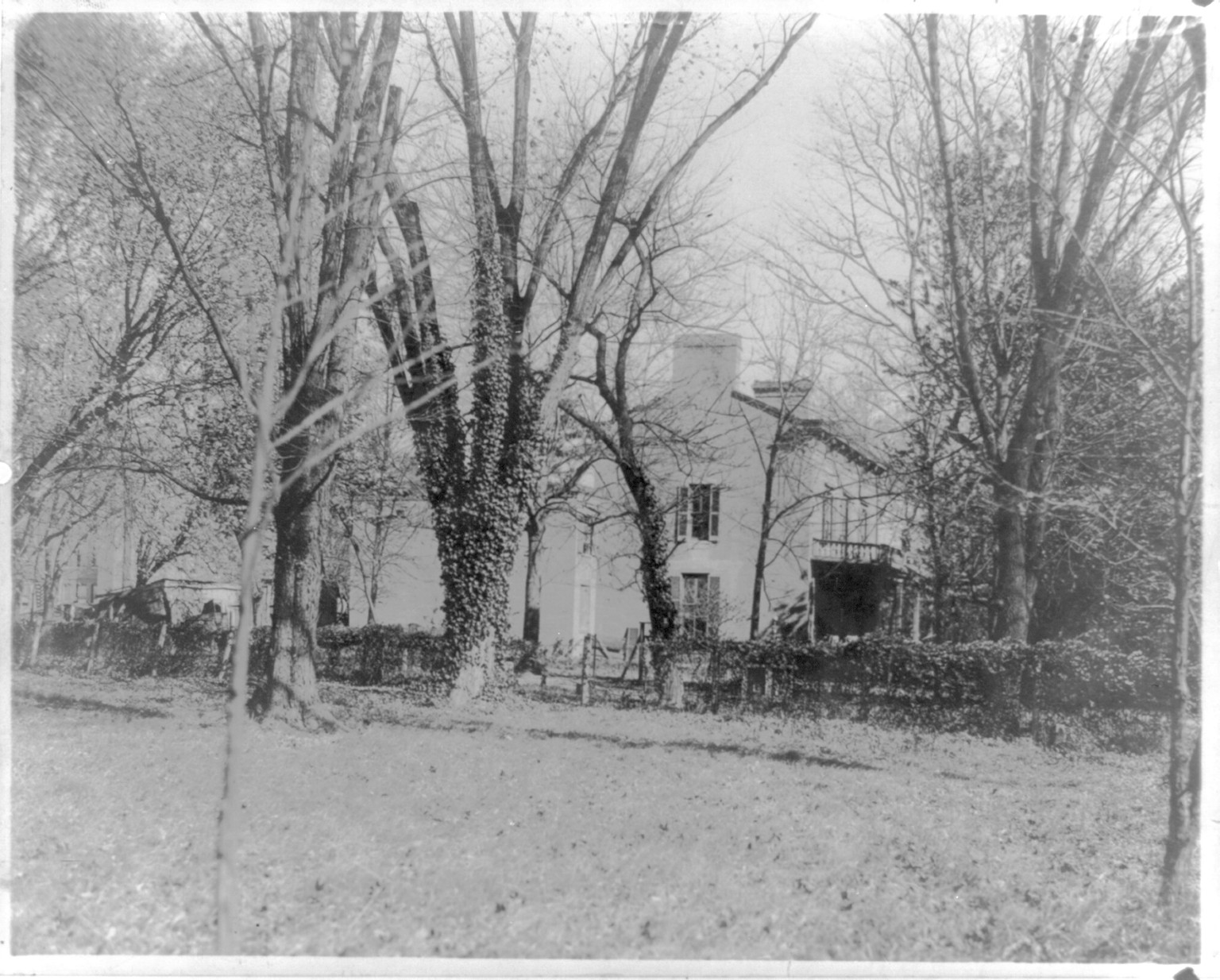 Anthony Holmead house near 23rd and S St., Washington, D.C. 1909 — historic photograph