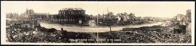 Etain (N. Verdun) destroyed by Germans, France, 1919