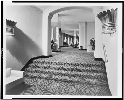 [Lobby in Westchester Apartments, Washington, D.C.] / Horydczak, Washington, D.C.