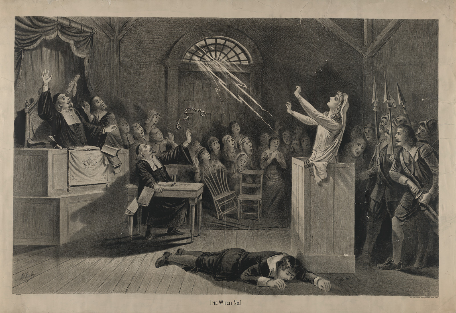 The Witch No. 1, c. 1892 — historic print