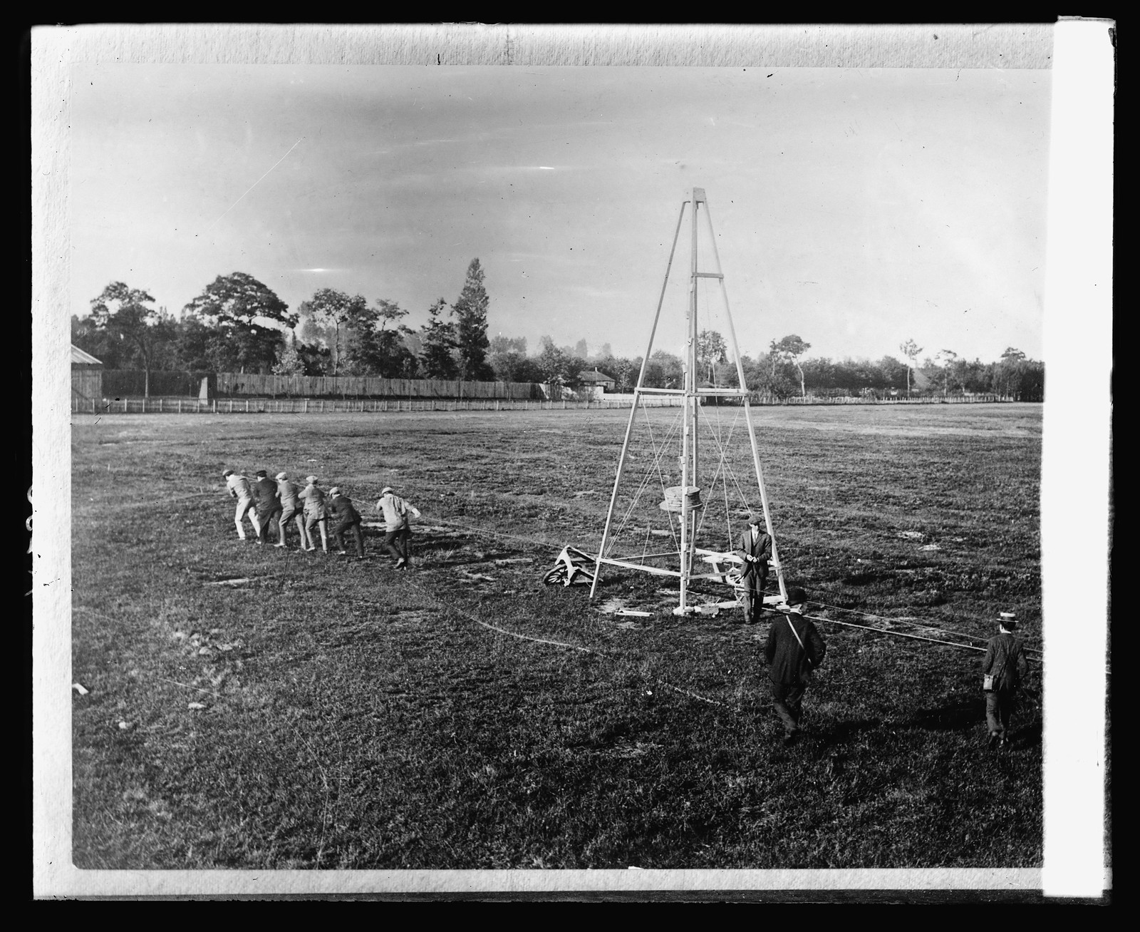 Wright Machine, [between 1918 and 1920] — historic photograph