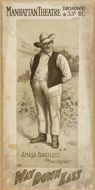 Amasa Bartlett as "The Squire" in Way Down East