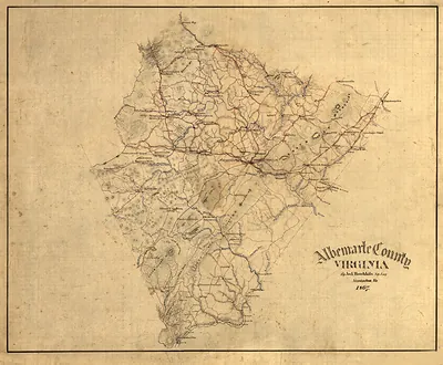 Albemarle County, Virginia by Jed