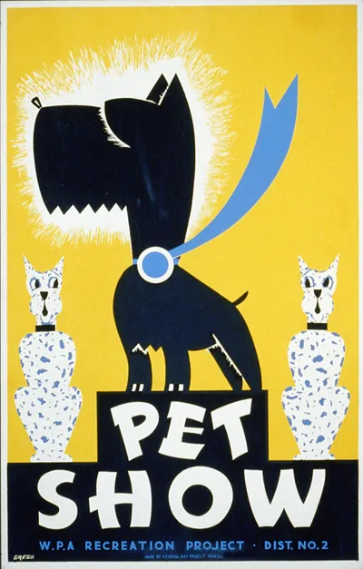 Pet show WPA recreation project, Dist. No. 2 / Gregg.