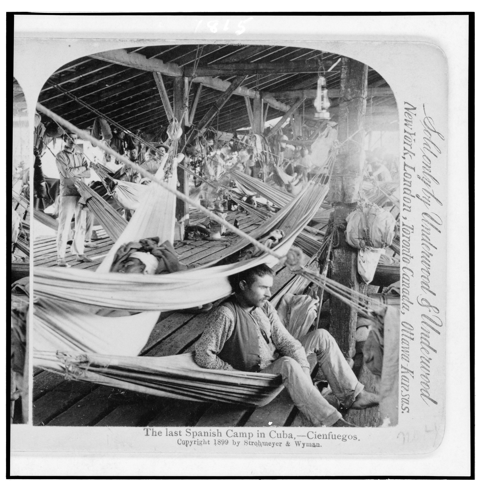 The Last Spanish camp in Cuba--Cienfuegos, New York, N.Y. : Strohmeyer & Wyman, publishers, c1899. — historic photograph