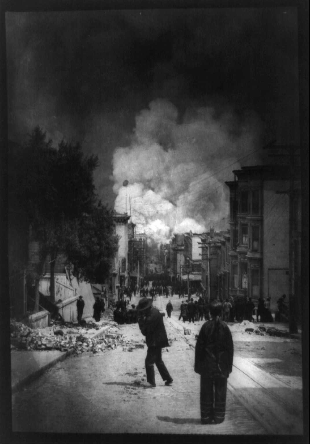 San Francisco earthquake, April 18, 1906, 1906 — historic photograph