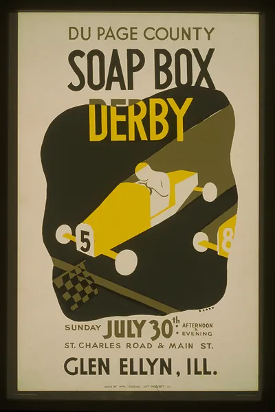 Du Page County soap box derby ... Glen Ellyn Ill. / Beard.