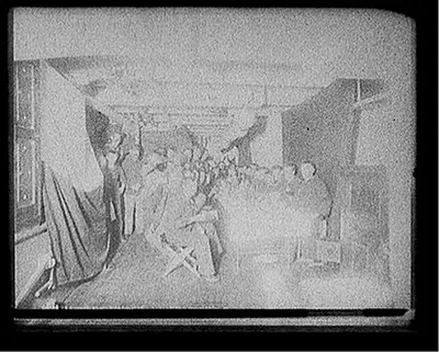U.S.S. Maine sailors' mess