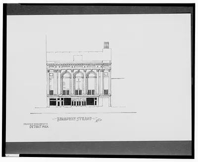 [Broadway Strand, Broadway near Gratiot St., Detroit, Michigan] / AFD 1931.