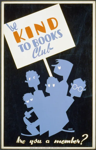 Be kind to books club Are you a member? / Gregg.