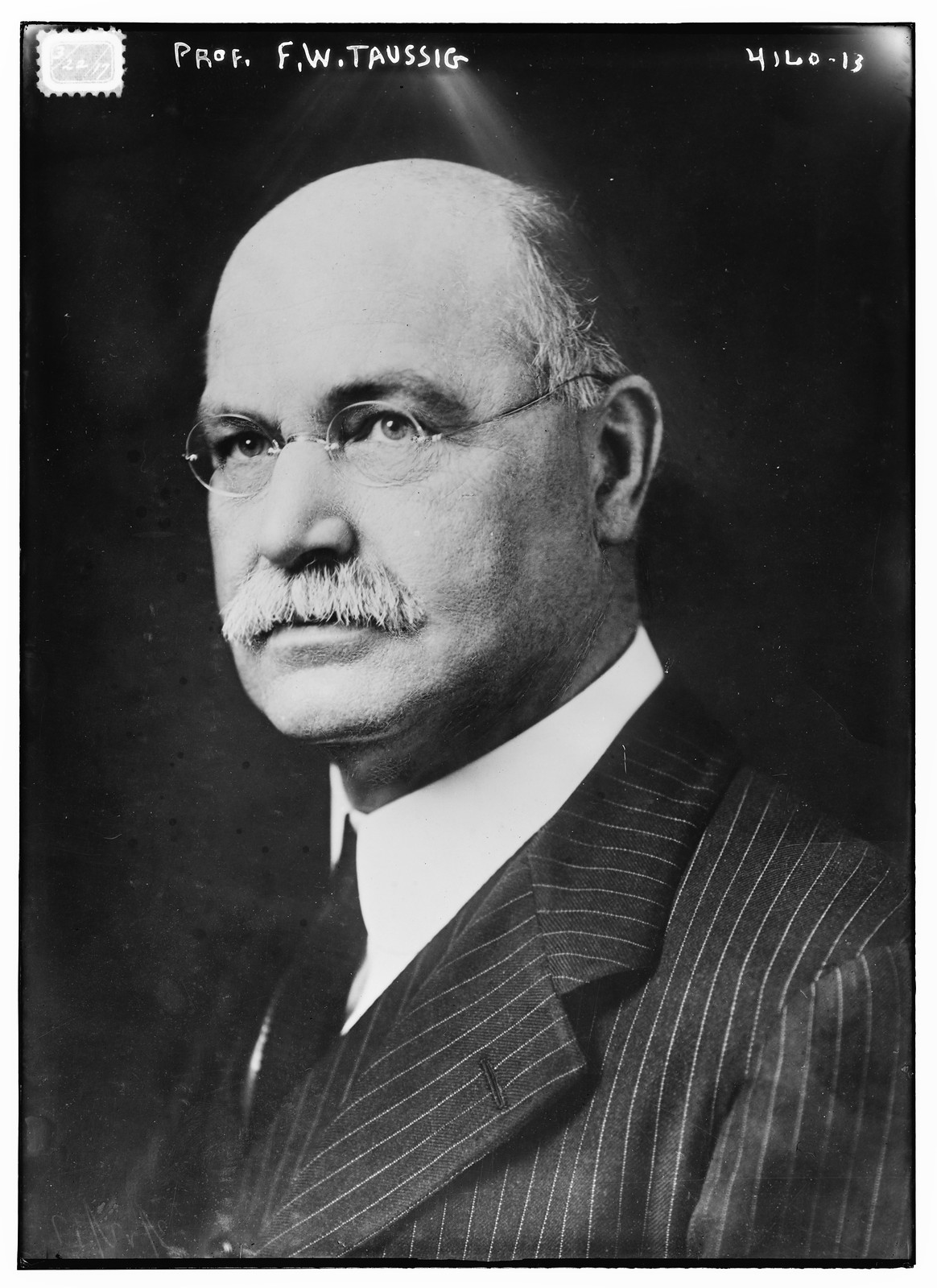 Prof. F.W. Taussig, n/a — historic photograph