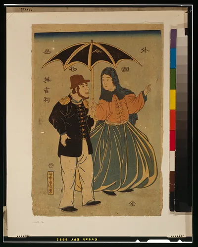 Gaikoku jinbutsu zukushi - IgirisuTITLE TRANSLATION:People from foreign lands - English.