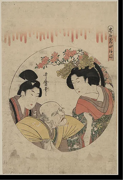 Antique Photo Print - Japanese Ukiyo-e print - Great Gift for History (8)
