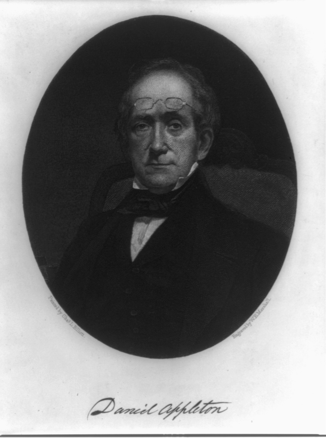 Daniel Appleton, 1785-1849, [no date recorded on caption card] — antique engraving