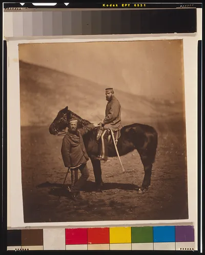 Captain Phillips & Lieutenant Yates, 8th Hussars