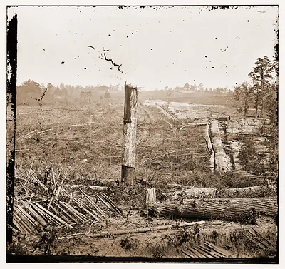 Atlanta Georgia (vicinity). Fortifications