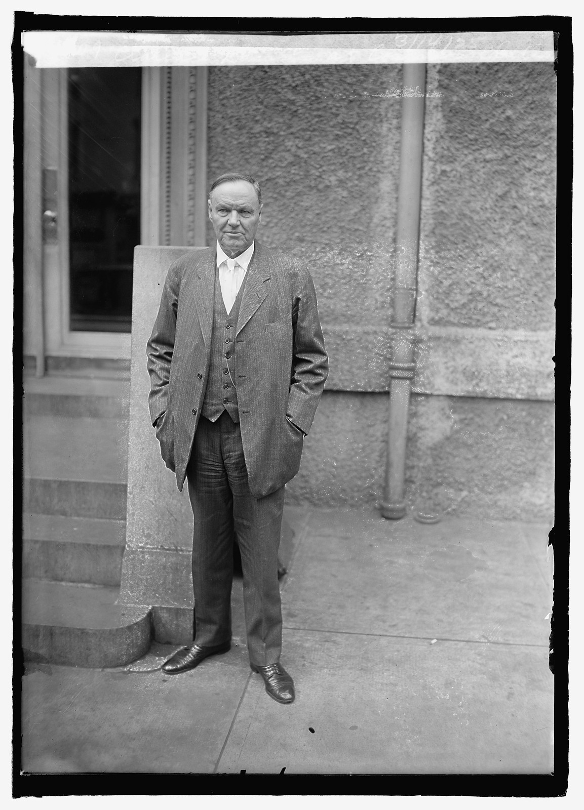 Clarence Darrow at Cosmos Club, [Washington, D.C.], 3/14/25, [19]25 March 14. — historic photograph