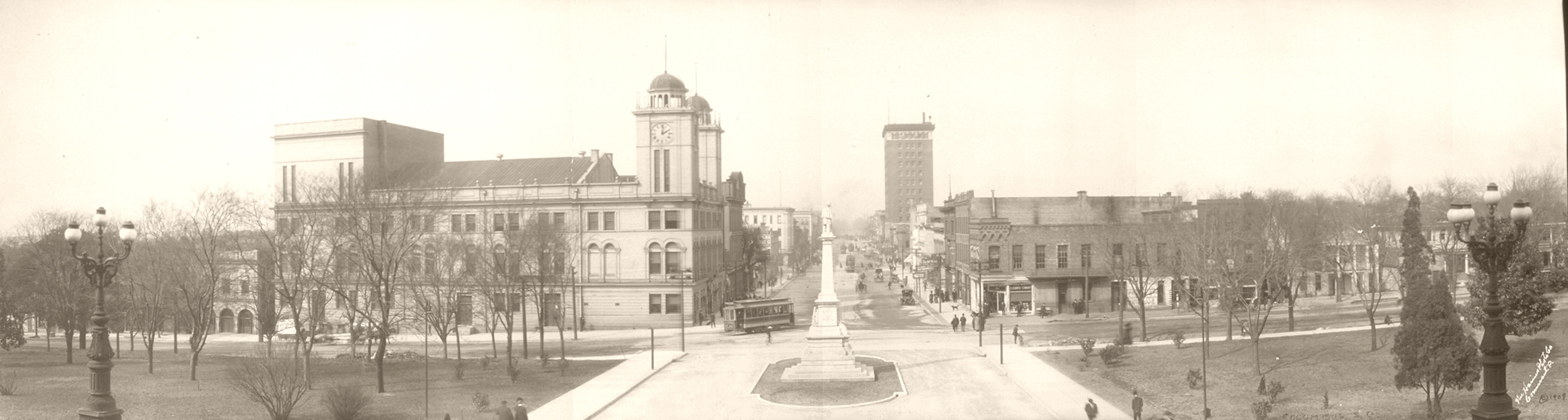 St. scene, Columbia, South Carolina, 1909, 1909 — historic image
