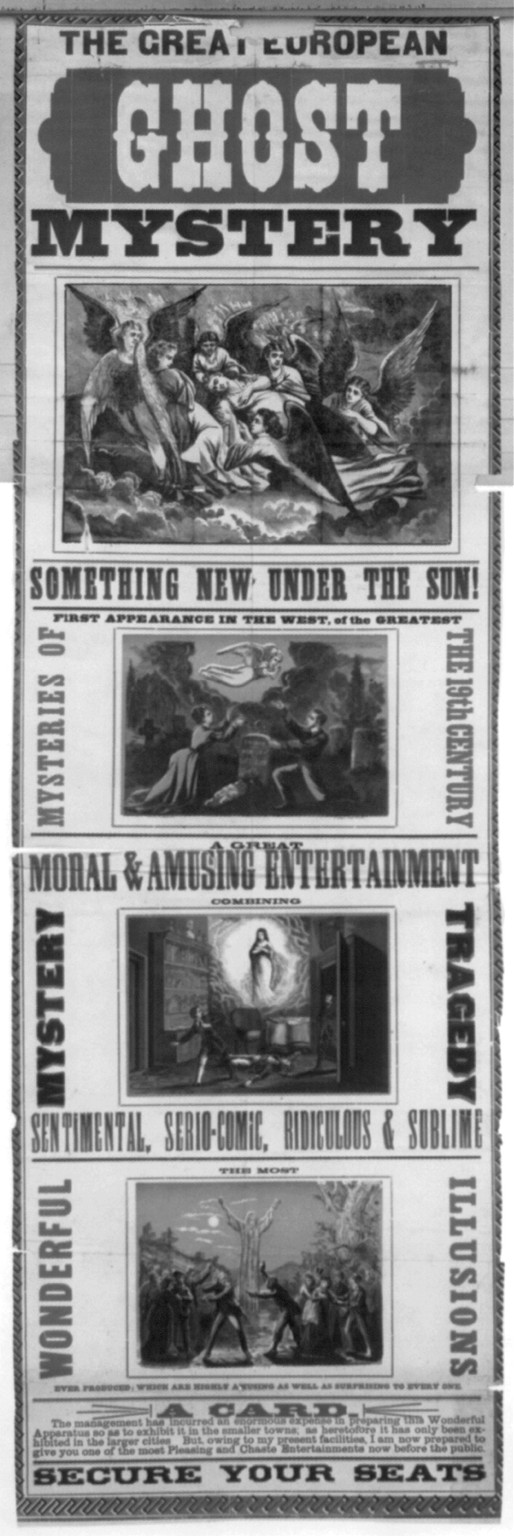 The Great European Ghost Mystery. Something New Under the Sun!, [no date recorded on caption card] — historic image