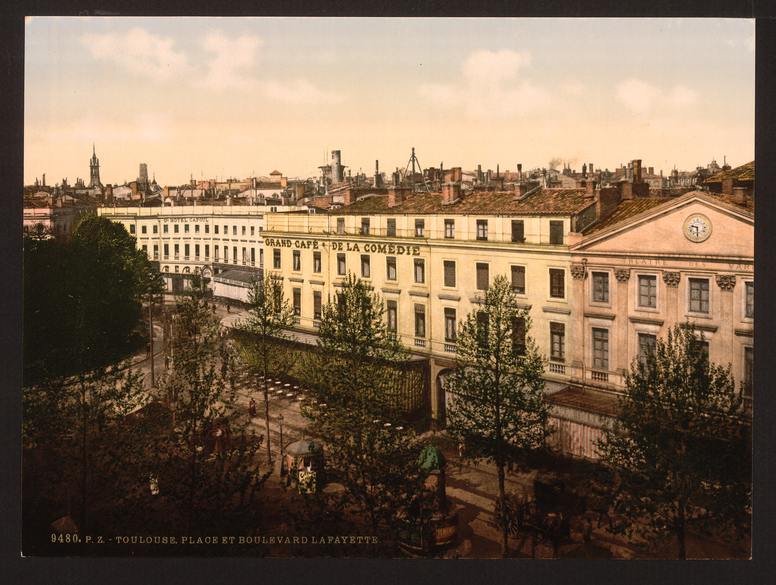 Lafayette Boulevard Toulouse France, [between ca. 1890 and ca. 1900]. — historic print