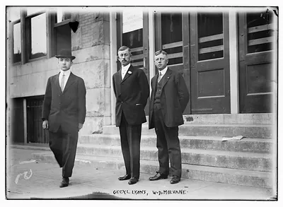 Cecil Lyons and W.D. Muldane
