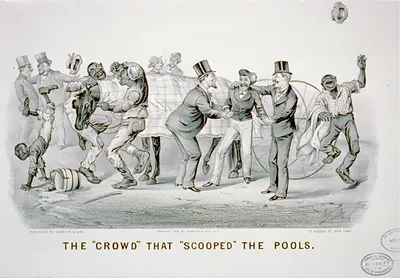 The Crowd" that "Scooped" the pools"