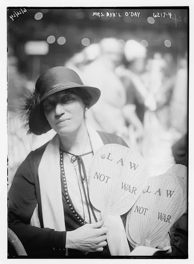 Mrs. Daniel O'Day LAW NOT WAR!!!