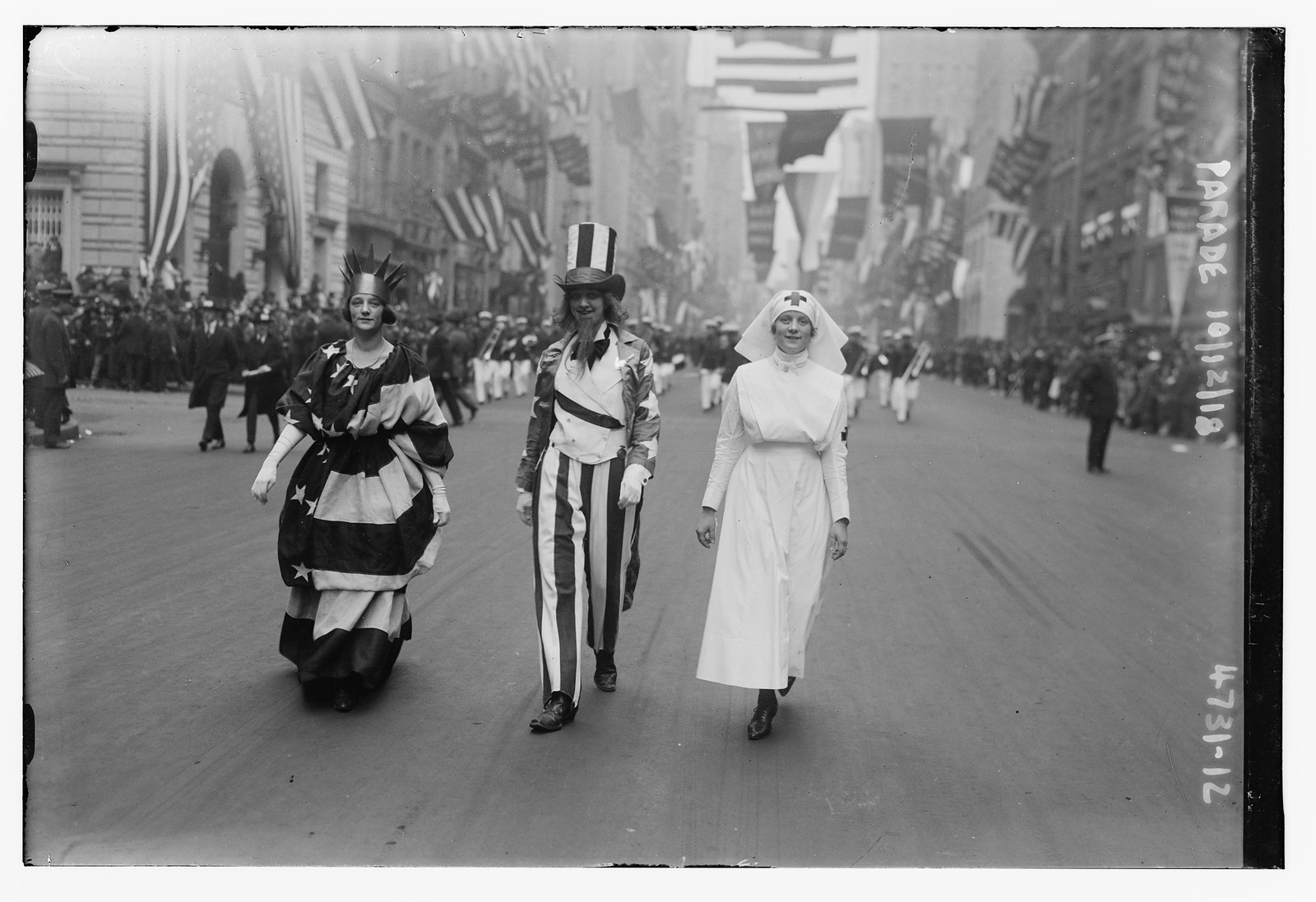 Parade, 1918, 1918 — historic photograph